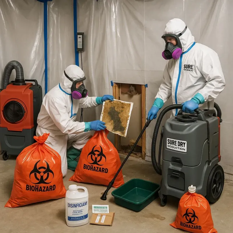Contaminated Water Handling Protocols process in Montrose, MI