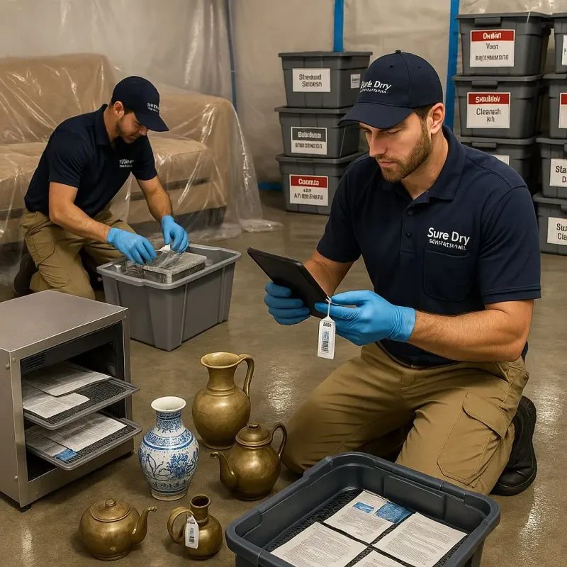 Content Protection and Restoration process in Montrose, MI