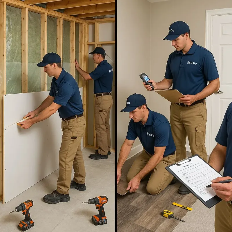 Repairs and Reconstruction process in Montrose, MI